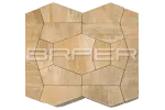 Тротуарная плитка Braer Витраж, Color Mix Плато, 80 мм