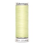 Нитки универсальные Gutermann Sew-all 100 (200 метров), 5 кат. | 292 бледно-лимонный