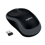 Мышь Logitech M186, Grey (беспроводная 2.4 GHz)