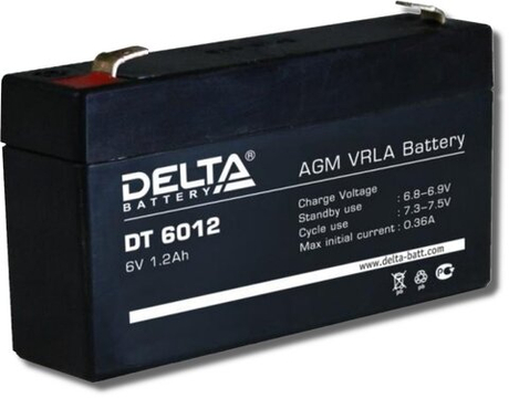 DT 6012 Delta Аккумулятор герметичный свинцово-кислотный