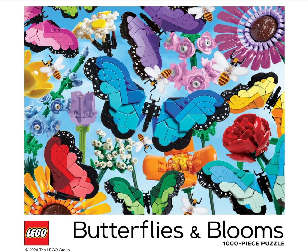 Конструктор LEGO 5009302 Пазл Бабочки и цветы из 1000 частей