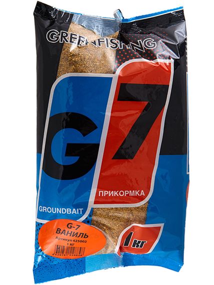 Прикормка GF G-7 1кг ВАНИЛЬ Универсальная