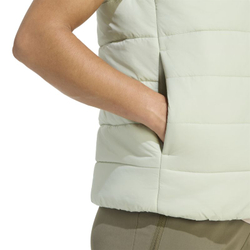Женский теннисный жилет Adidas Terrex Multi Essentials Climawarm Insulated - halogen green