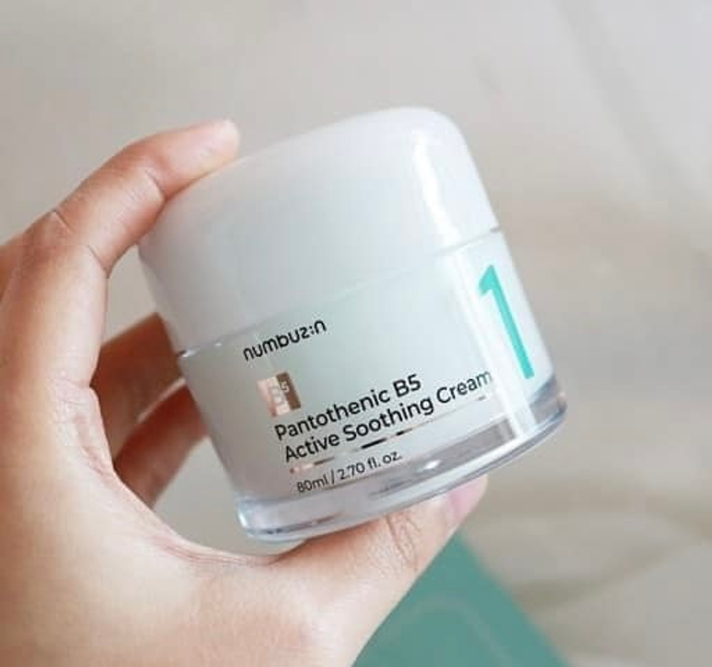 Numbuzin No.1 Pantothenic B5 Active Soothing Cream 80ml