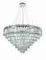 Люстра подвесная NewRgy 2796R/18A CHROME+CLEAR, 18×40 Вт, прозрачная