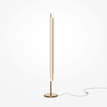 Напольный светильник (торшер) 15W 2700K MOD258FL-L15BS3K латунь Loom Modern Maytoni