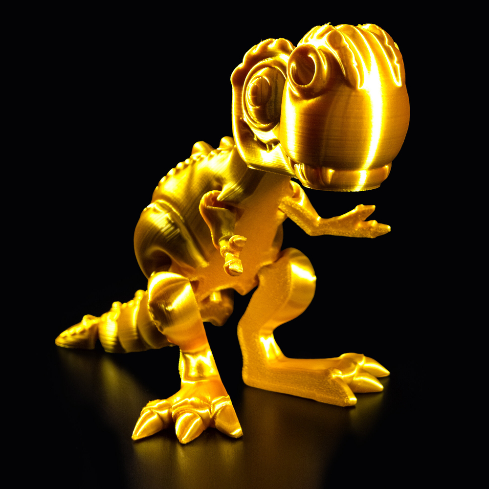 Милый динозаврик Т-Рекс (T-Rex dino), 3D печать