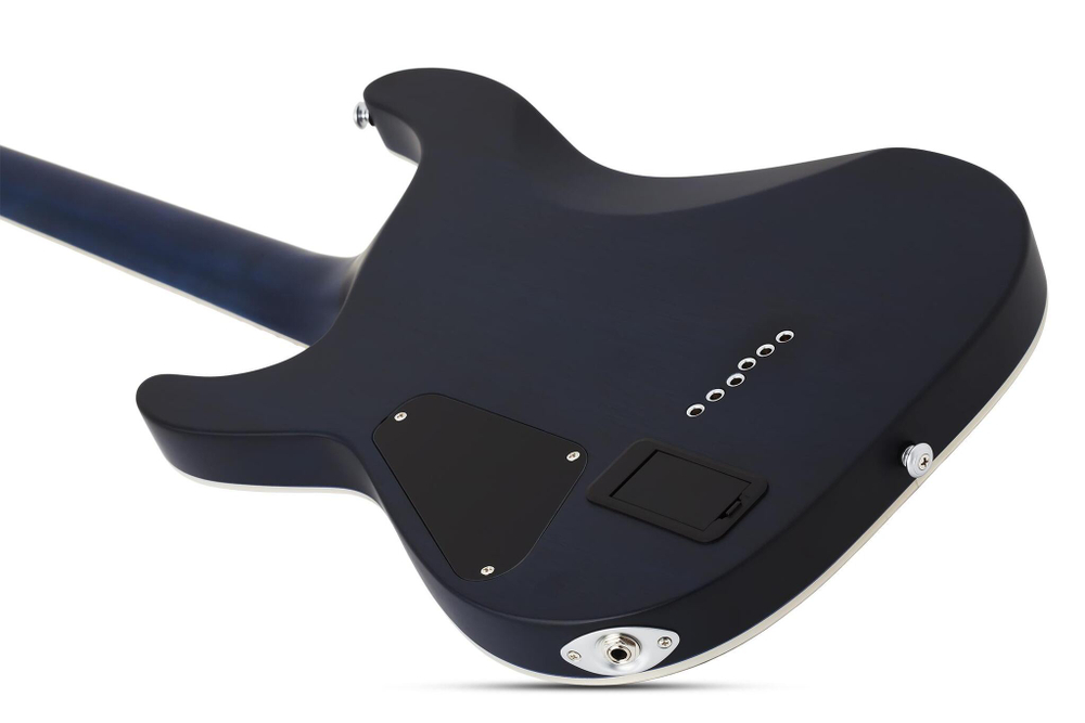 Schecter C-1 PLATINUM SEE-THRU MIDNIGHT BLUE