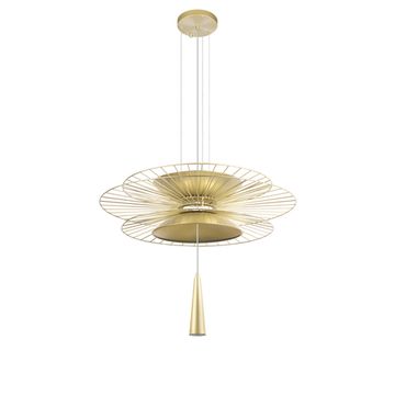 Подвесной светильник 1*GU10 10141B/600 Gold золото Star LOFT IT
