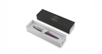 Подарочный набор: Шариковая ручка Parker Jotter Essential, Victoria Violet CT и Ежедневник недатир., серебр. срез, фиолетовый