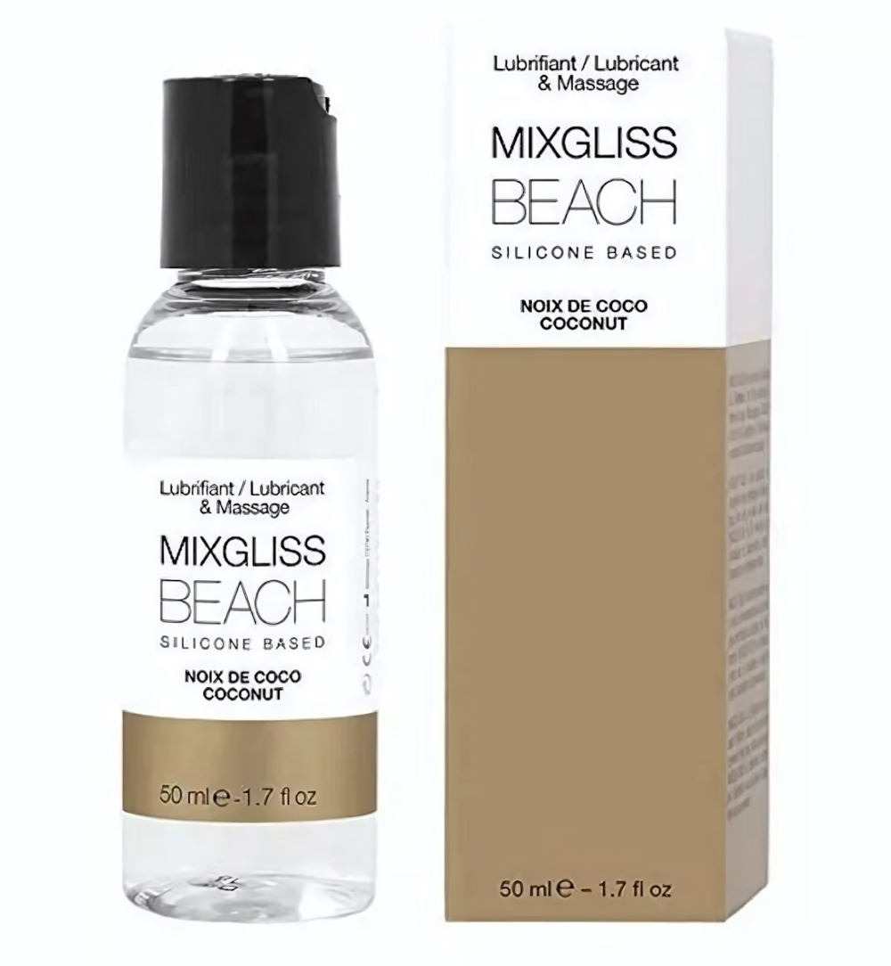 Смазка на силиконовой основе Mixgliss Beach - 50 мл.