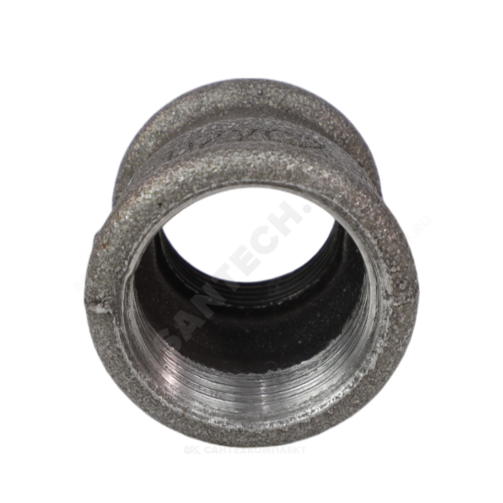Муфта переходная чугун Ду 20х15 (3/4"х1/2") ВР Fittex