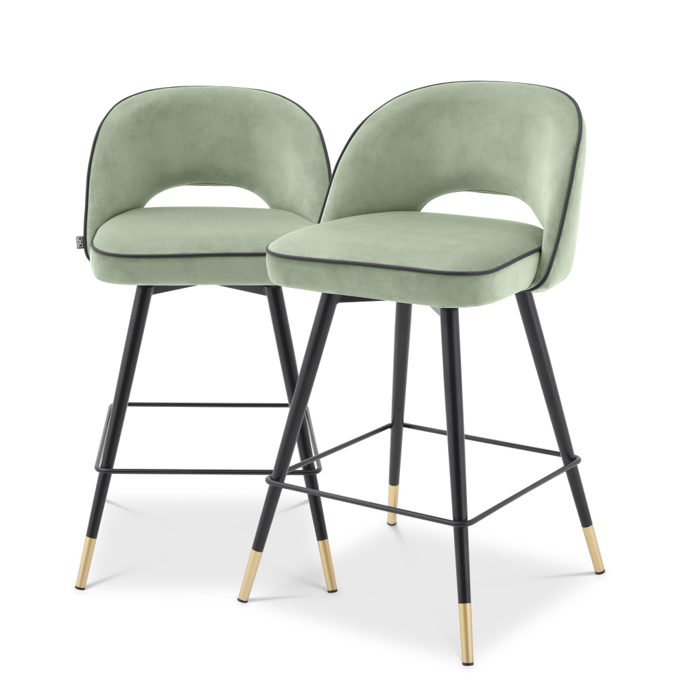Полубарный стул (сет из 2х)  Counter Stool Cliff set of 2 арт.114321