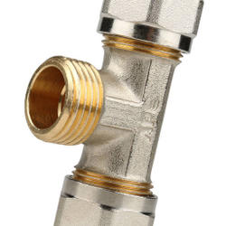Тройник-переходник с наружной резьбой  1/2"х16