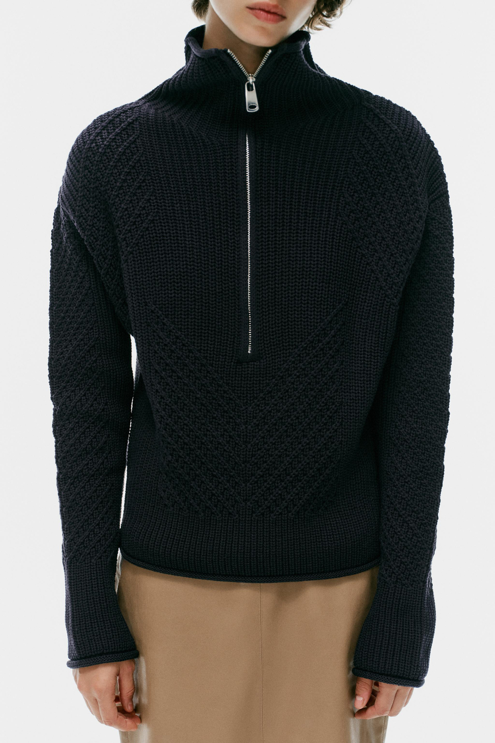 ФАКТУРНЫЙ СВИТЕР — ZARA