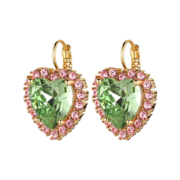 Серьги Dyrberg Kern FELICIA SG GREEN / ROSE 420055