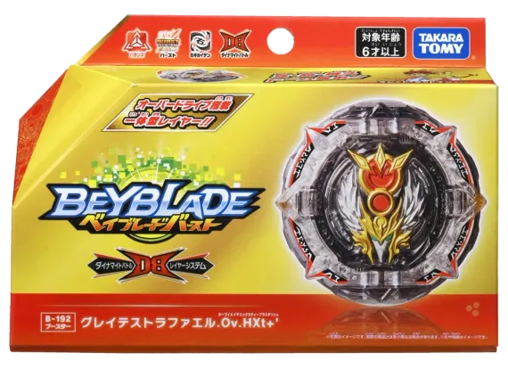 Волчок Greatest Raphael Over High Xtend+' B192 от Takara Tomy