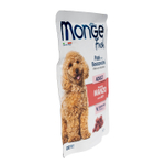 Влажный корм Monge Dog Fresh для взрослых собак паштет с кусочками говядины паучи 85 г