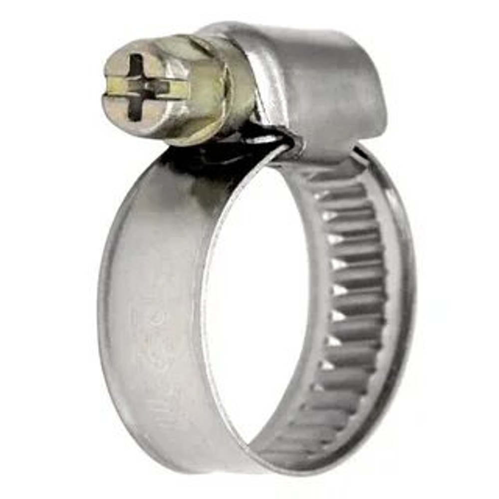 Хомут червячный STALMAX L-CW AISI 430 DIN 3017-1 нерж. сталь AISI 430
