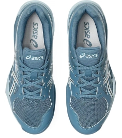 Детские теннисные кроссовки Asics Gel-Powerbreak GS - saba blue/white