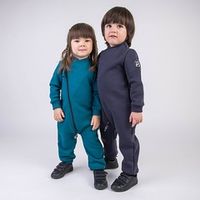 Комбинезон косуха с клапаном "Графит" утепленный