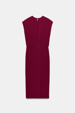 ПЛАТЬЕ МИДИ С ВОЛАНАМИ — ZW COLLECTION — ZARA