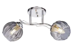 Люстра потолочная Rilon 06534/2 CHROME, 2×40 Вт, хромированная
