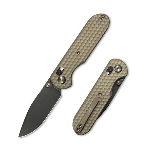 Цена наСкладной нож GEO Ethereal Cutter, сталь M390, рукоять 6AL4V Titanium, Bronze