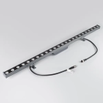 Линейный прожектор AR-LINE-1000-24W Warm3000 (GR, 30 deg, 230V) (Arlight, IP65 Металл, 3 года)