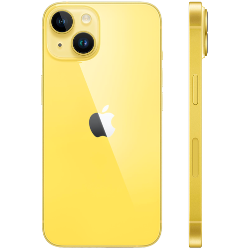 Смартфон Apple iPhone 14 128GB, Yellow (Желтый)