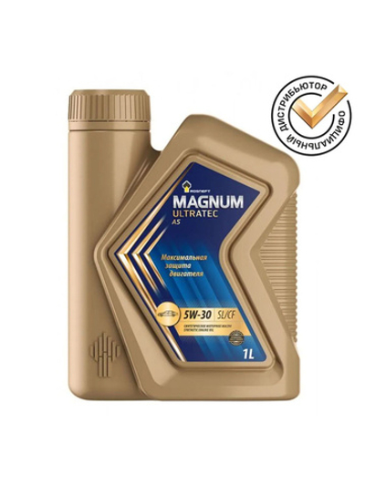 Масло моторное Rosneft Magnum Ultratec A5 5W-30 1 л 40816532