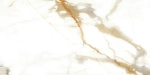 Керамогранит Alma Ceramica GFA114CLR04L Calacatta Oro 114x57 бежевый / белый лаппатированный под мрамор