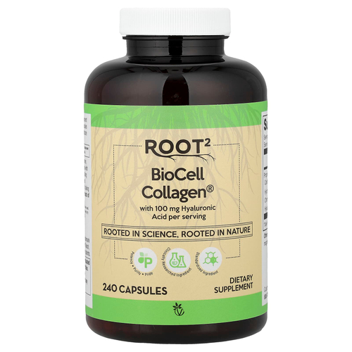 Vitacost, BioCell Collagen® с гиалуроновой кислотой, 240 капсул