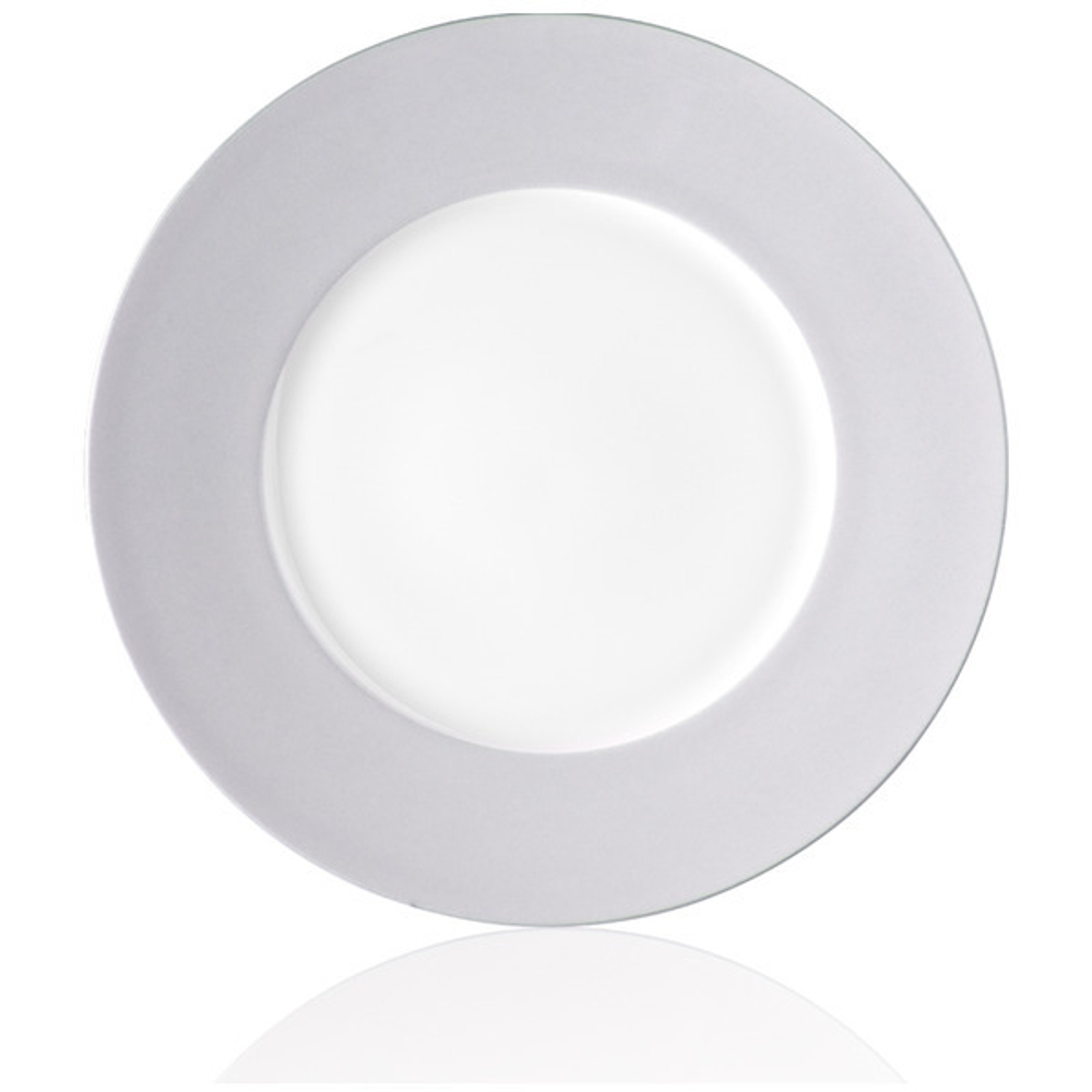 Тарелка обеденная Noritake Альта 28см сиреневый борт