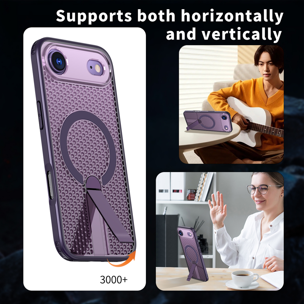 Прозрачный чехол Mesh Pro Magnetic Case для iPhone 17 Air
