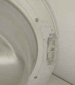 131 Люк в сборе для стиральной машины Beko 2842900200 б/у
