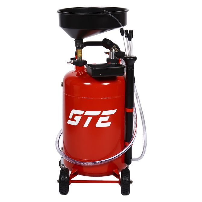 GTE (GTE-T14100) Установка для замены масла 70л с сливной воронкой и щупам