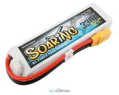АКБ Gens Ace 3300mAh 14.8V 30C 4S1P Lipo Battery Pack Soaring