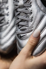 Бутсы Nike Tiempo Ligera Pro FG - серебряный
