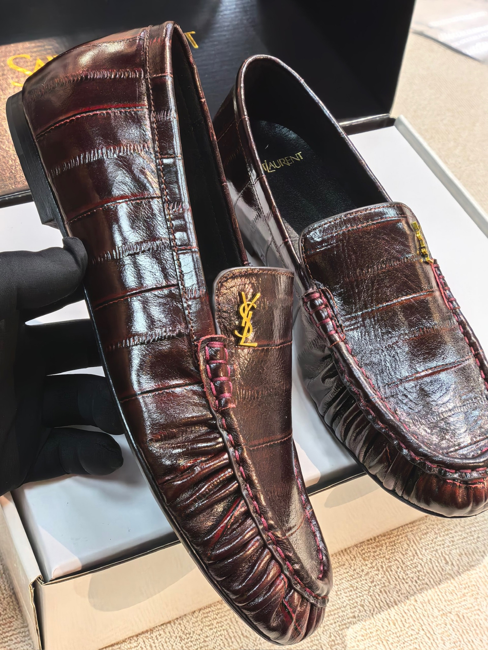 Лоферы Yves Saint Laurent