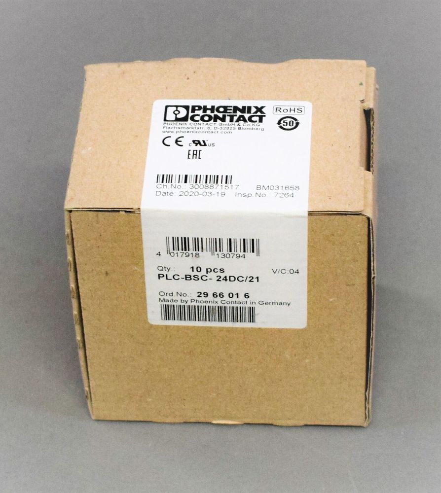 PHOENIX CONTACT PLC-BSC-24DC/21 PHOENIX CONTACT PLC-BSC-24DC/21