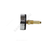 Термоманометр МД04 осевой Дк80 0-0,6 МПа L=40мм G1/4" 120С с переходником на G1/2" ЭКОМЕРА МД04-80-G-0,6МПа-120-L-40-ОИ