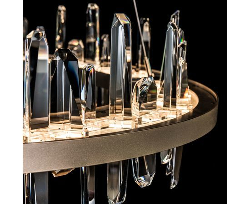 ЛЮСТРА HUBBARDTON FORGE SOLITUDE CIRCULAR LED PENDANT