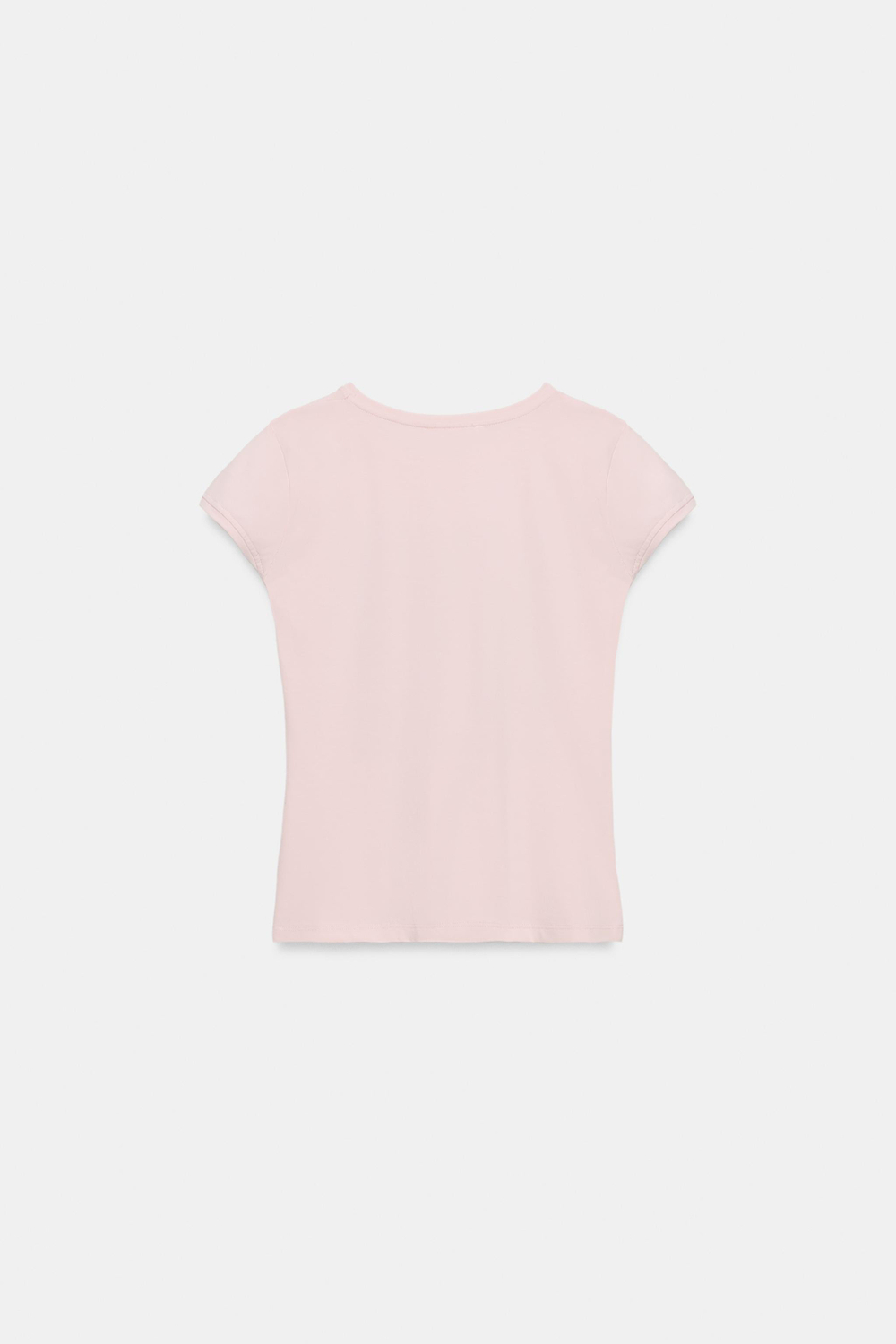 ФУТБОЛКА С КОРОТКИМИ РУКАВАМИ И НАДПИСЬЮ — ZARA