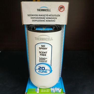 Прибор противомоскитный ThermaCell Halo Mini (белый, прибор+1 газовый картридж+3 пластины)
