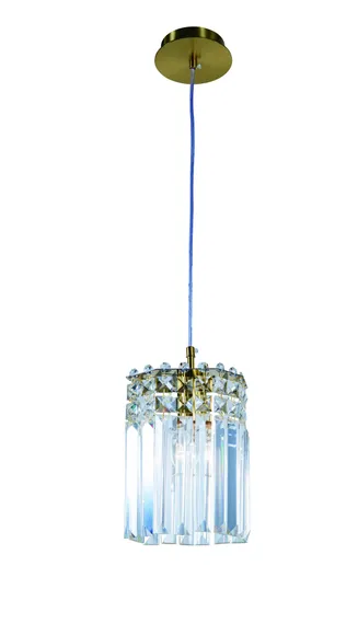 Светильник подвесной NewRgy 5670P/1A PLATING BRASS, 40 Вт, латунный