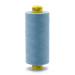 Нитка Gutermann Mara 150 (1000 метров), 1 кат., особо тонкая | 143 серо-голубой