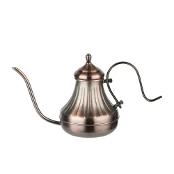 Кофейник чайник 650 мл Бариста d 11,6/5,8 см h15,7 см Antique цвет антик нерж. P.L. Barbossa