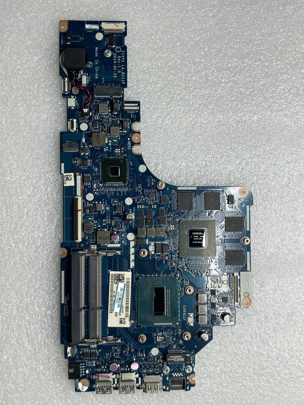 Материнская плата для ноутбука Lenovo Y50-70 HSW I74700HQ V2G STDPro (5B20F78820), оригинал