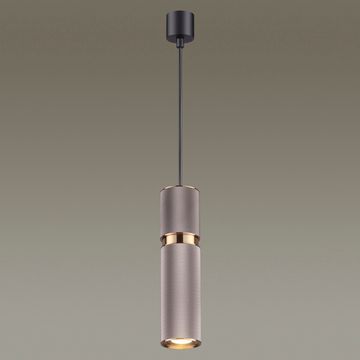 Подвесной светильник 4745/5L бежевый/золото Afra Odeon Light
